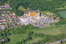 Vue aérienne de Hôpital Weser-Egge - Hôpital St. Ansgar Höxter à Höxter dans le département Rhénanie du Nord-Westphalie, Allemagne