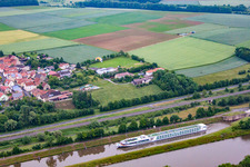 Photographie aérienne de Quartier Ottendorf in Gädheim dans le département Bavière, Allemagne