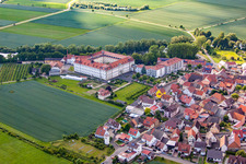 Quartier Heidenfeld in Röthlein dans le département Bavière, Allemagne vue du ciel