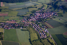 Vue aérienne de Quartier Unteraltertheim in Altertheim dans le département Bavière, Allemagne