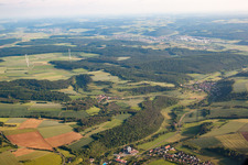 Quartier Unteraltertheim in Altertheim dans le département Bavière, Allemagne hors des airs