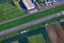 Aéroport Walldürn à Walldürn dans le département Bade-Wurtemberg, Allemagne hors des airs