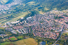 Photographie aérienne de Nußloch dans le département Bade-Wurtemberg, Allemagne
