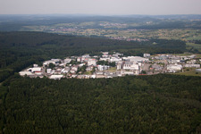 Vue aérienne de Quartier Im Stockmädle in Karlsbad dans le département Bade-Wurtemberg, Allemagne