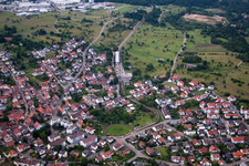 Photographie aérienne de Quartier Ittersbach in Karlsbad dans le département Bade-Wurtemberg, Allemagne