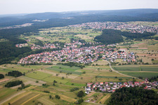 Photographie aérienne de Quartier Feldrennach in Straubenhardt dans le département Bade-Wurtemberg, Allemagne