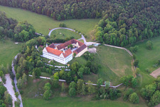 Photographie aérienne de Château de Mochental - Galerie Schrade à le quartier Kirchen in Ehingen dans le département Bade-Wurtemberg, Allemagne