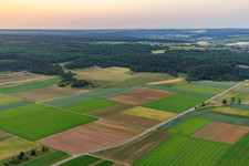 Photographie aérienne de Aéroport Schlechtenfeld à le quartier Schlechtenfeld in Ehingen dans le département Bade-Wurtemberg, Allemagne