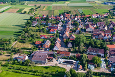 Vue oblique de Quartier Wankheim in Kusterdingen dans le département Bade-Wurtemberg, Allemagne