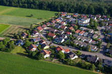 Quartier Wankheim in Kusterdingen dans le département Bade-Wurtemberg, Allemagne hors des airs