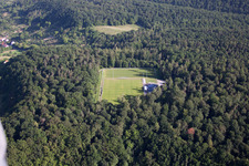 Vue aérienne de VF Mönchberg à le quartier Mönchberg in Herrenberg dans le département Bade-Wurtemberg, Allemagne