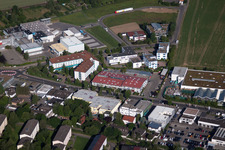 Vue aérienne de H+ Hotel Stuttgart-Herrenberg à Herrenberg dans le département Bade-Wurtemberg, Allemagne