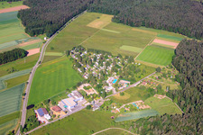 Camp de vacances et jardins Strasser à le quartier Altburg in Calw dans le département Bade-Wurtemberg, Allemagne