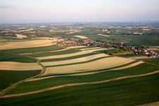 Enregistrement par drone de Siegen dans le département Bas Rhin, France