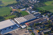 Vue aérienne de Zehnder Zenia à Lahr dans le département Bade-Wurtemberg, Allemagne