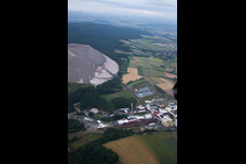 Photographie aérienne de Mont Kali à Neuhof à Neuhof dans le département Hesse, Allemagne
