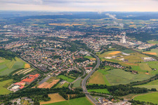 Photographie aérienne de De l'est à Fulda dans le département Hesse, Allemagne