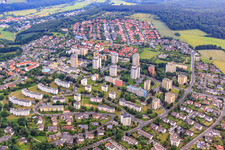 Photographie aérienne de Fulda dans le département Hesse, Allemagne