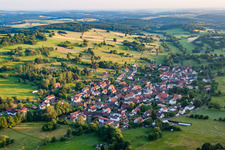 Photographie aérienne de Quartier Burkhards in Schotten dans le département Hesse, Allemagne