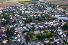 Quartier Dannstadt in Dannstadt-Schauernheim dans le département Rhénanie-Palatinat, Allemagne d'un drone