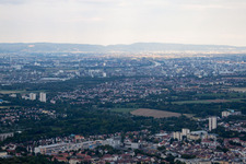 Image drone de Frankenthal dans le département Rhénanie-Palatinat, Allemagne