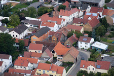 Vue oblique de Quartier Bobenheim in Bobenheim-Roxheim dans le département Rhénanie-Palatinat, Allemagne