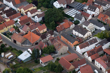Vue oblique de Quartier Bobenheim in Bobenheim-Roxheim dans le département Rhénanie-Palatinat, Allemagne