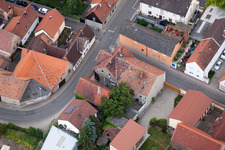 Quartier Bobenheim in Bobenheim-Roxheim dans le département Rhénanie-Palatinat, Allemagne hors des airs