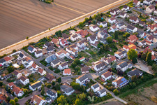 Vue aérienne de Quartier Roxheim in Bobenheim-Roxheim dans le département Rhénanie-Palatinat, Allemagne