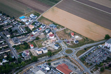 Enregistrement par drone de Frankenthal dans le département Rhénanie-Palatinat, Allemagne