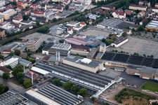 Vue aérienne de Albert-Frankenthal à Frankenthal dans le département Rhénanie-Palatinat, Allemagne