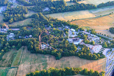 Vue oblique de Parc de vacances à Haßloch dans le département Rhénanie-Palatinat, Allemagne