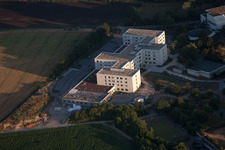 Quartier Oggersheim in Ludwigshafen am Rhein dans le département Rhénanie-Palatinat, Allemagne vue du ciel