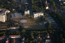 Vue aérienne de Quartier Oggersheim in Ludwigshafen am Rhein dans le département Rhénanie-Palatinat, Allemagne