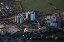 Photographie aérienne de Quartier Oggersheim in Ludwigshafen am Rhein dans le département Rhénanie-Palatinat, Allemagne