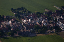 Quartier Hayna in Herxheim bei Landau dans le département Rhénanie-Palatinat, Allemagne d'un drone
