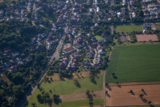 Vue d'oiseau de Quartier Palmbach in Karlsruhe dans le département Bade-Wurtemberg, Allemagne