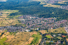 Vue oblique de Quartier Busenbach in Waldbronn dans le département Bade-Wurtemberg, Allemagne