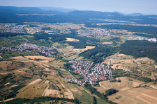 Quartier Weiler in Keltern dans le département Bade-Wurtemberg, Allemagne d'en haut