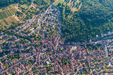 Vue oblique de Quartier Dietlingen in Keltern dans le département Bade-Wurtemberg, Allemagne