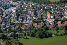 Leonberg dans le département Bade-Wurtemberg, Allemagne hors des airs