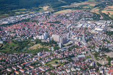 Photographie aérienne de Quartier Eltingen in Leonberg dans le département Bade-Wurtemberg, Allemagne