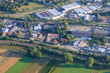 Vue aérienne de Univers de la cuisine StrohmeierGilb Bellheim - Nous aimons les cuisines à Bellheim dans le département Rhénanie-Palatinat, Allemagne
