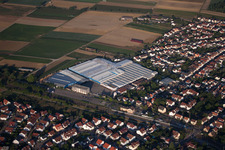 Kardex Remstar Production Germany GmbH Sites de l'usine Kardex-Platz à Bellheim dans le département Rhénanie-Palatinat, Allemagne hors des airs