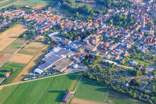 BRASSERIE BELLHEIMER - PARK & Bellheimer Breweries GmbH & Co. KG à Bellheim dans le département Rhénanie-Palatinat, Allemagne vue du ciel