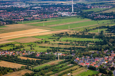 Vue aérienne de Quartier Döse in Cuxhaven dans le département Basse-Saxe, Allemagne