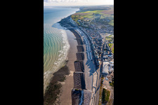 Photographie aérienne de Peste à Mers-les-Bains dans le département Somme, France