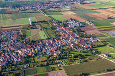 Photographie aérienne de Quartier Niederlustadt in Lustadt dans le département Rhénanie-Palatinat, Allemagne