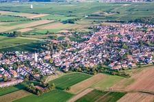 Quartier Lachen in Neustadt an der Weinstraße dans le département Rhénanie-Palatinat, Allemagne vu d'un drone