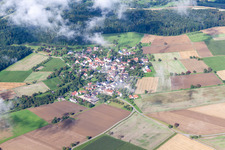 Vue aérienne de Quartier Weil in Tengen dans le département Bade-Wurtemberg, Allemagne